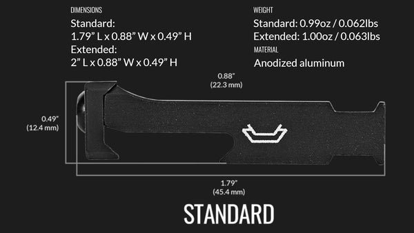 MDT Send iT Gen 2 - Vertical V-Mount - Picatinny