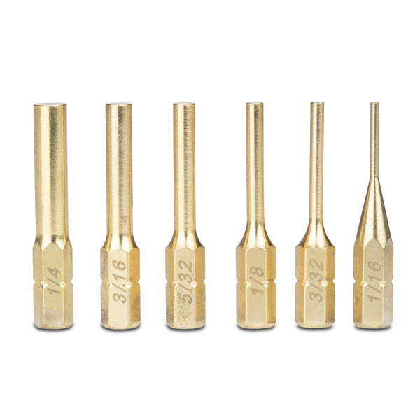 Fix It Sticks - Brass Pin Punch Set