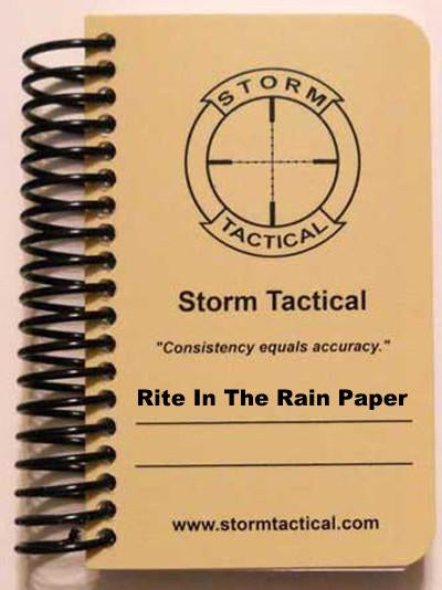 Storm Tactical Mini Data Book