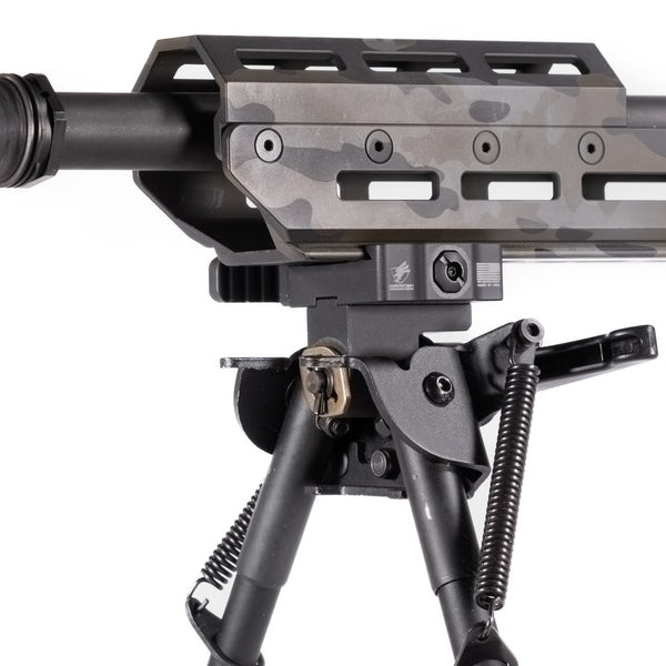 ADM Harris Bipod to ARCA Rail 2 Piece Adapter