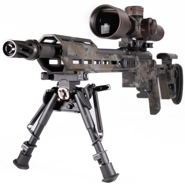 ADM Harris Bipod to ARCA Rail 2 Piece Adapter
