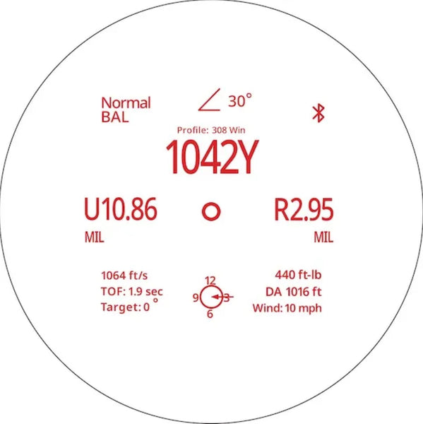 Vortex Talon HD 10K 12x50 Rangefinding Ballistic Binoculars
