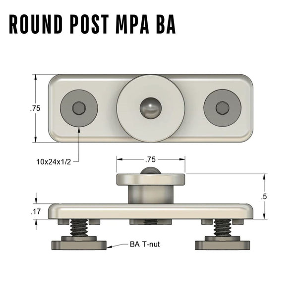 OBi LINK - ROUND POST MPA BA