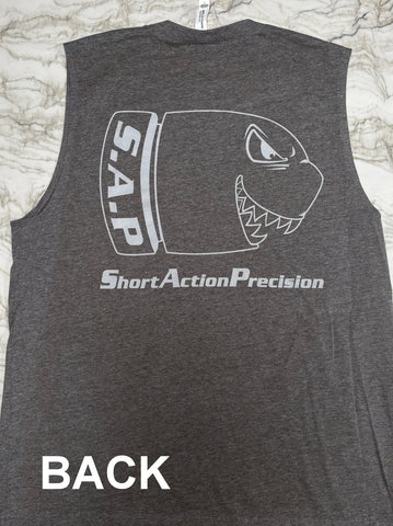 SAP Bullet Muscle T-Shirts - Gray