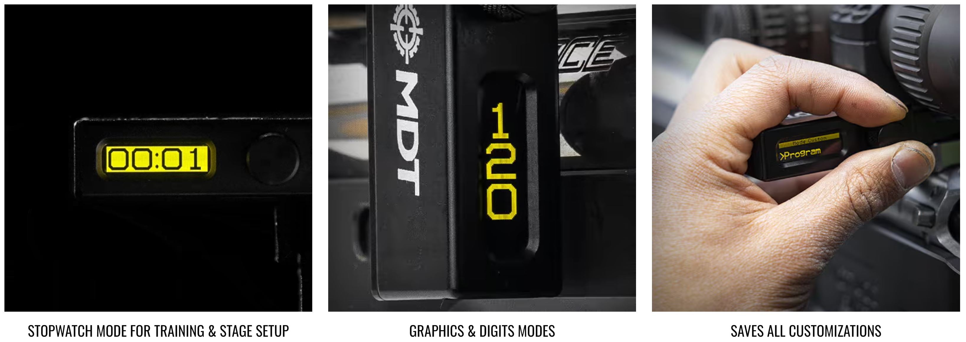 MDT Crush It Stage Timer – Short Action Precision