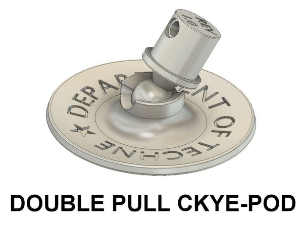 D.O.T. Ckye-Pod DOUBLE Pull Ski Feet