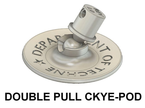 D.O.T. Ckye-Pod DOUBLE Pull Ski Feet