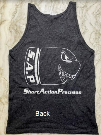SAP Bullet Tank Top - Charcoal Gray