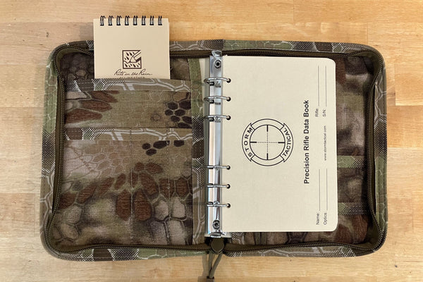 Storm Tactical 6 Ring Mini Binder Data Book Kit