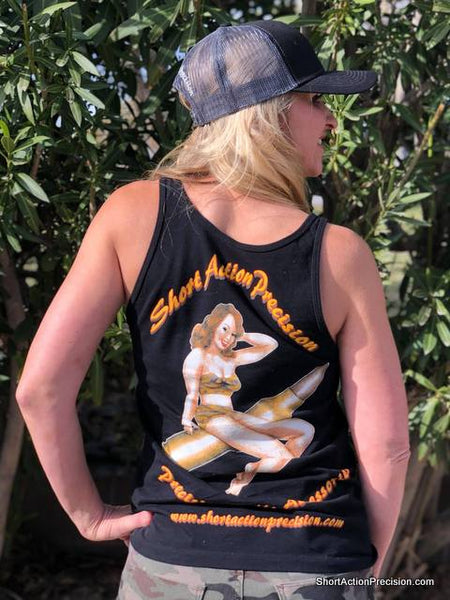 SAP Black Ladies Tank Top