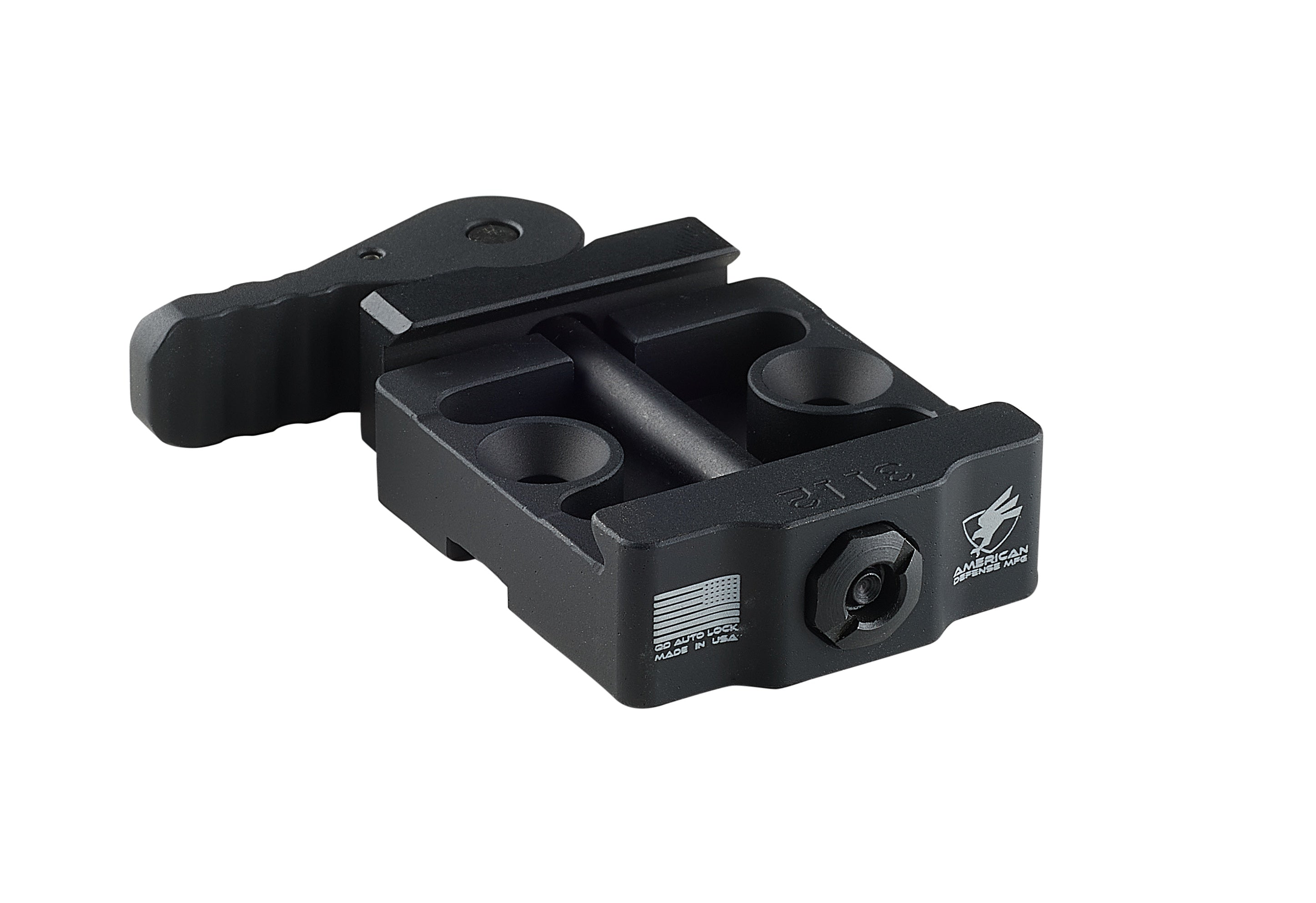 thumbnail image 2 of Mini Arca Rail Rifle Mount - 1.75 Inch Length, Gold Anodized Aluminum (Made In USA) 2 of 4