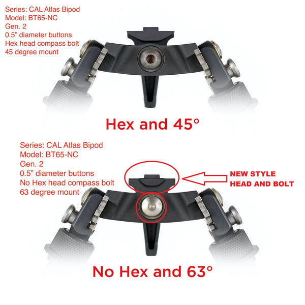 Atlas CAL Bipod Upgrade Mount
