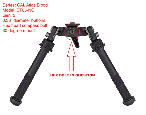 Atlas CAL Bipod Upgrade Mount