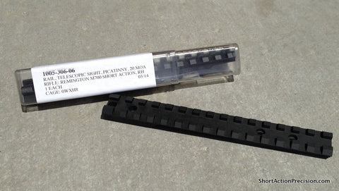 Badger LH 20 MOA Remington 700 Scope Base