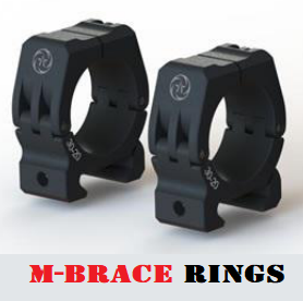 ARC M-BRACE Scope Rings – Short Action Precision