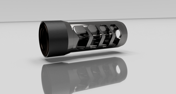 Area 419 Sidewinder Muzzle Brake - Black