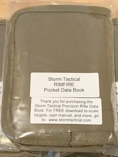 Storm Tactical Rimfire Mini Data Book