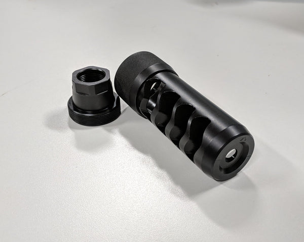 Area 419 Sidewinder Muzzle Brake - Black